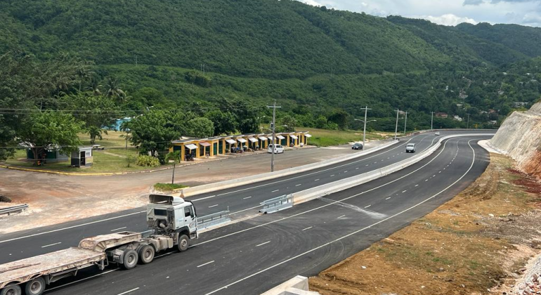 Southern Coastal Highway Improvement Project — roadway construction and paving