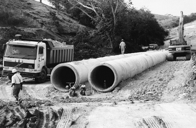 Historic culvert construction and equipment